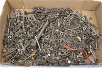 Nuts and Bolts Lot Various Sizes