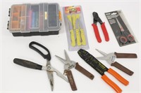 Scissors Wire Strippers Cutters Tool Lot