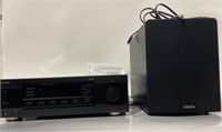 Receiver and Subwoofer