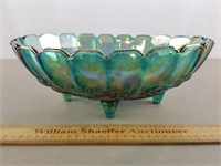 Carnival Glass Dish 12" Small Chip on Edge