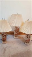 3 TABLE LAMPS