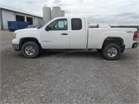 2009 GMC 2500 Extended Cab Pickup Truck, 4WD