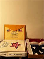 American flag flown at capitol 1996