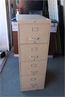 4 Drawer Cole Metal Filing Cabinet