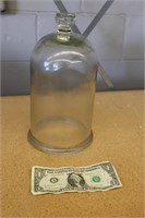 Antique glass Bell Jar Scientific Item