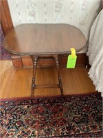 antique butterfly drop leaf table