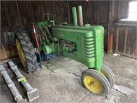 John Deere B styled tractor