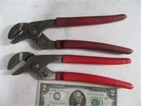 (2) SNAP ON 9" ChannelLock Pliers 9IACP