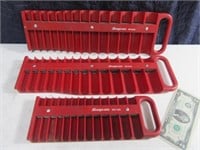 (3) Magnetic SNAP ON Socket Storage Trays 1of2