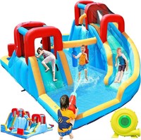 INFLATABLE WATER SLIDE PARK!