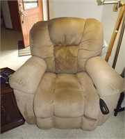 BEIGE COLORED ROCKER RECLINER