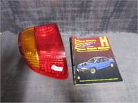 repair manual and tail light