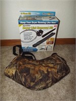 DRYER LINT REMOVER KIT & CAMOUFLAGE HAND WARMER