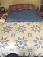 2 QUILTS, COMFORTER AND PILLOW