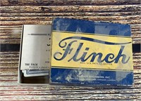 Vintage Flinch Playing Cards In Box
