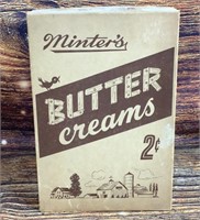 Vintage Minters Butter Creams Candy Box