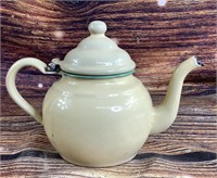 7" vintage  Enameled Porcelain Tea pot