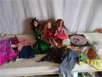 Barbie Dolls & Clothes