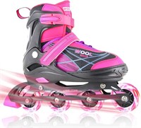 Adjustable Roller Blades for Girls Boys Kids