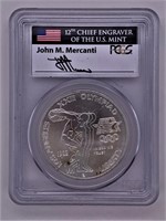 1983 S Olympic silver dollar MS69 PCGS