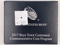 2017 S Boy's Town commemorative half dollar proof