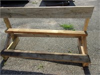 Wood Boat Motor Stand