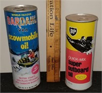Snowmobile and Outboard Oil Cans