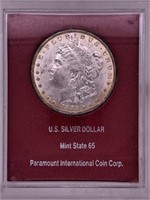 1882 Morgan silver dollar MS65 by PICZ
