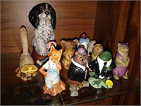 Lot of Figurines - Some Wind in the Willows