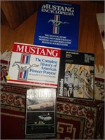 Lot of Mustang & Car Books