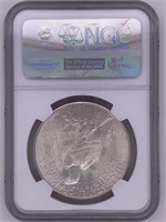 1925 Silver Peace dollar MS64 by NGC