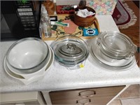 Pyrex Casserole Dishes, Lids and Platters