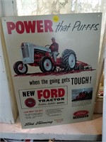 Power That Purrs Ford Sign