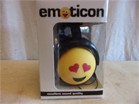 New Heart Emoticon Headphones