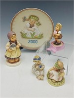 5 Hummel Figurines: Limited Edition / Signed