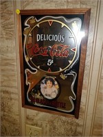Coca-Cola Sign/ Clock