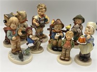 8 Hummel Figurines: Club Editions
