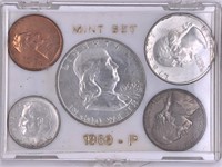 Lot of 4: 2 PCGS graded coins=1938 D Jefferson MS6