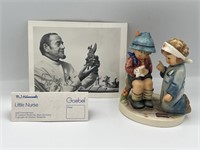 Hummel Goebel Figurine Signed w/ Signed Photo