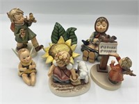6 Hummel Goebel Figurines