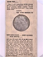 1902 O Morgan Silver Dollar in rare Tidy House sle