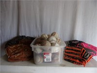 Baseballs & Gloves