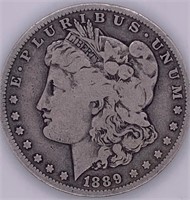 1889O Morgan silver Dollar