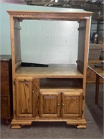 Wooden Entertainment Stand