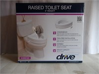 New Raised Toilet Seat