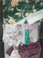 Mattress Pad, Comforter & Sheets