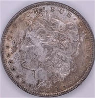 1900 Morgan silver dollar AU