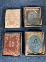 Victorian Antique Ambrotype Pictures