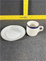 Arkiow Ironstone Tea cup and saucer