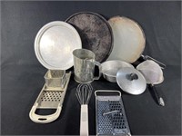 Graters, Strainers, Flour Sifter & More